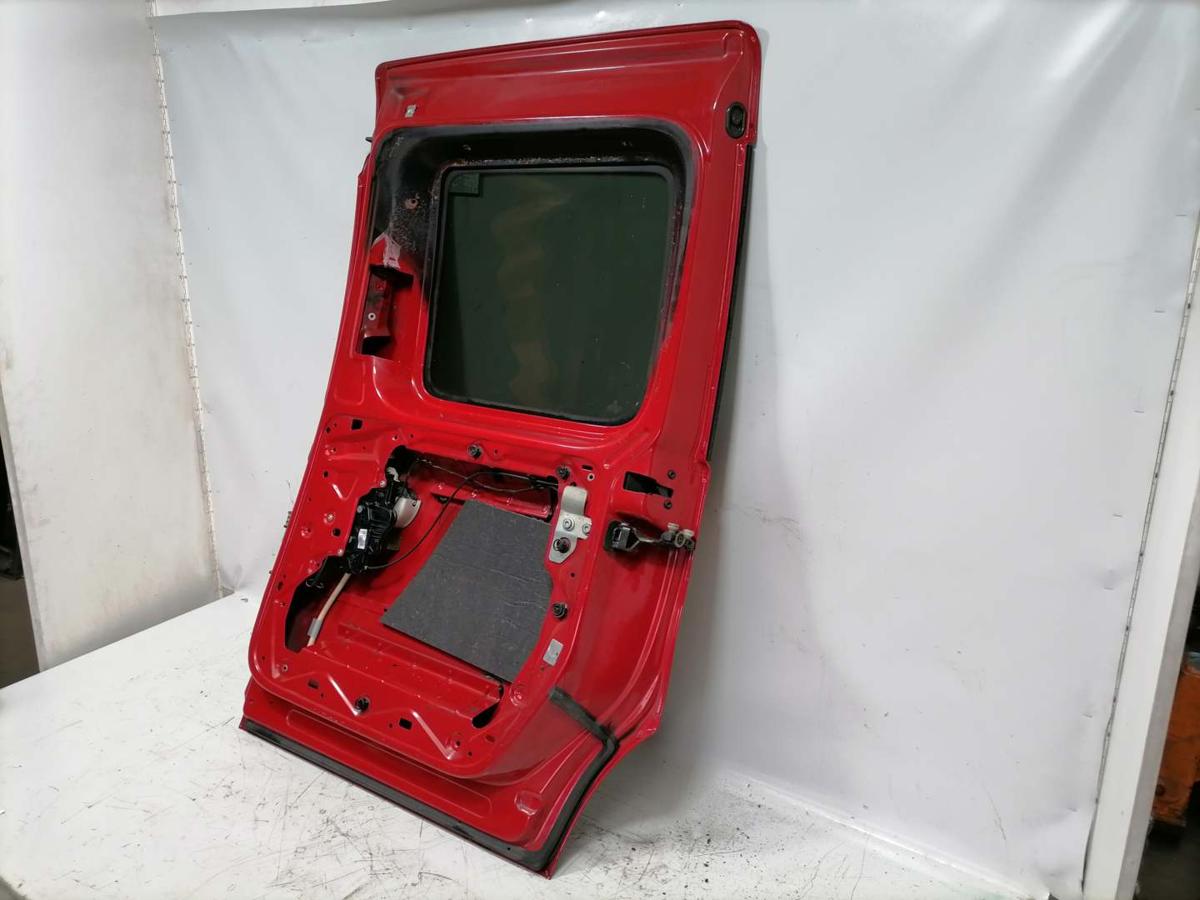 VW Caddy 2K 2C original Schiebetür rechts mit Scheibe LA3H Salsared Bj.2013